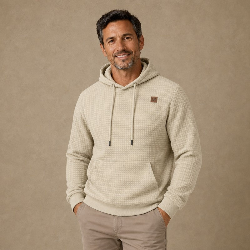 Comfort Waffle Drawstring Hoodie