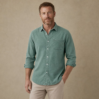 Soft Washed Cotton Casual Shirt