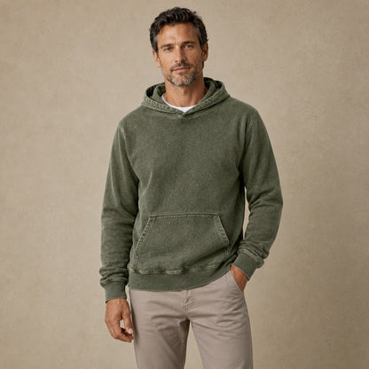 Broken-In Washed Cotton Hoodie