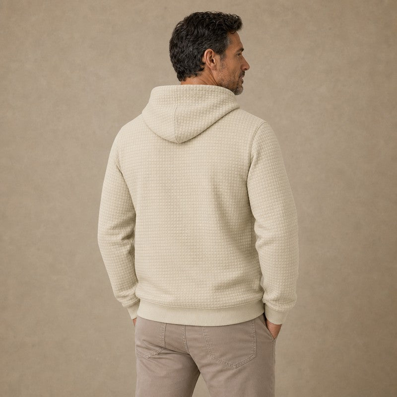 Comfort Waffle Drawstring Hoodie