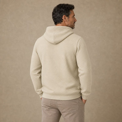 Comfort Waffle Drawstring Hoodie