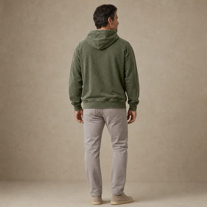 Broken-In Washed Cotton Hoodie
