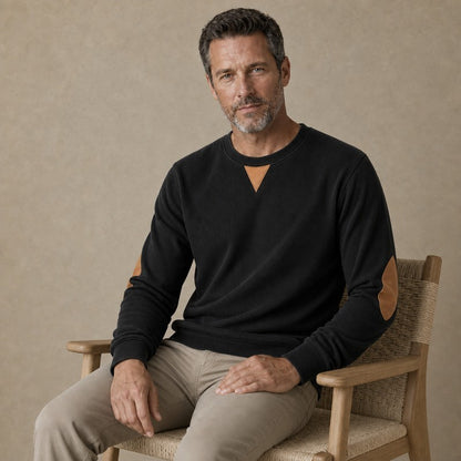 Soft Textured Corduroy Sweatshirt