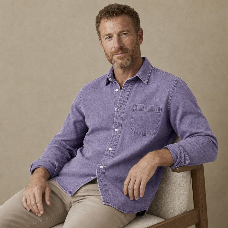 Broken-In Comfort Button Up Shirt
