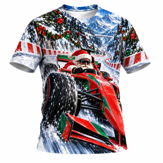 Men's Santa Claus Novelty Graphic Tee
