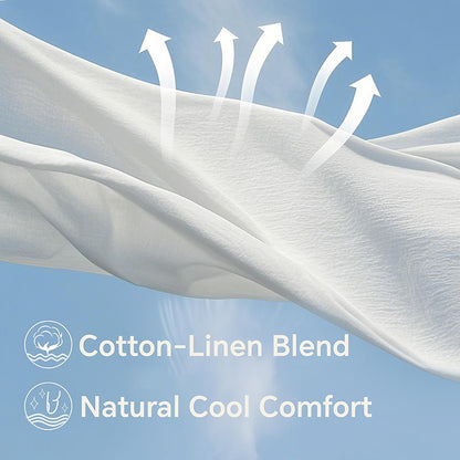 Men's Linen Shirt - Short Sleeve Summer Essential