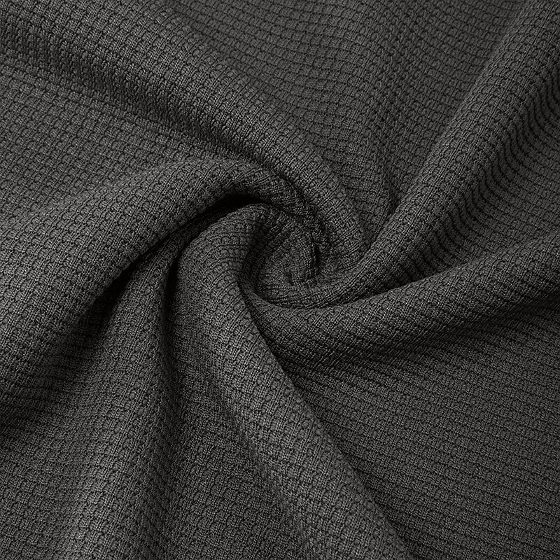 Classic Waffle Knit Quarter Zip Hoodie