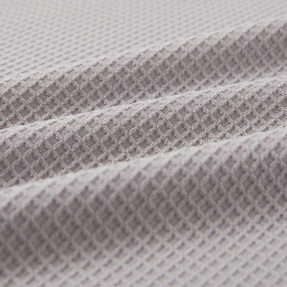 Soft Waffle Textured Button Henley