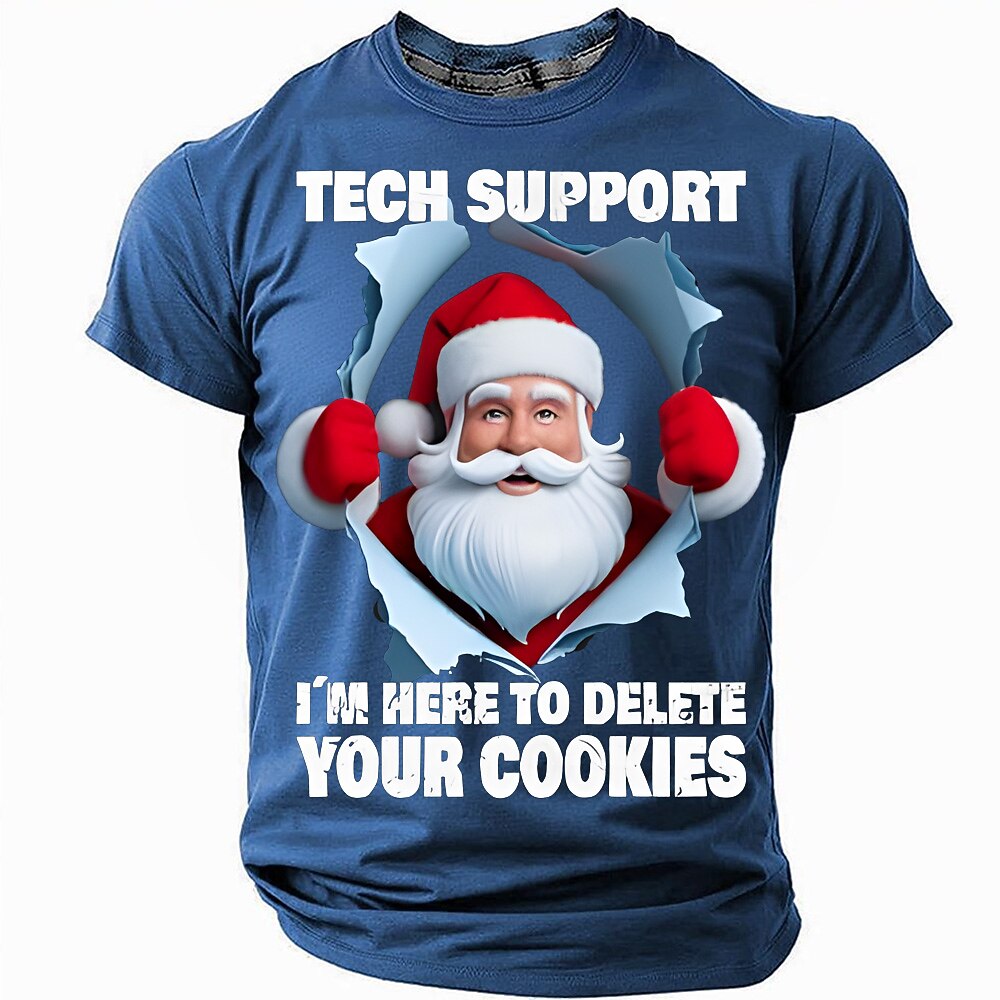 Christmas Cookie Deletion Tech Support Tee