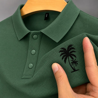 100% Cotton Pique Knit Polo Shirt