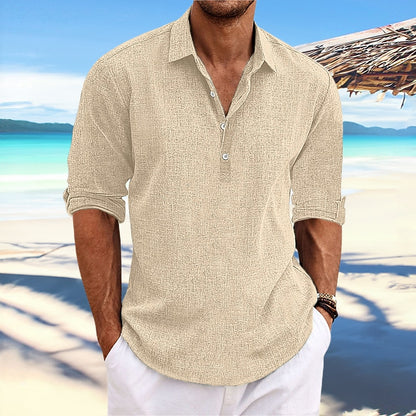 Classic Cotton Linen Shirt