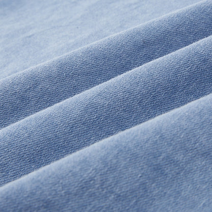 Vintage Washed Cotton Baggy Denim Pants