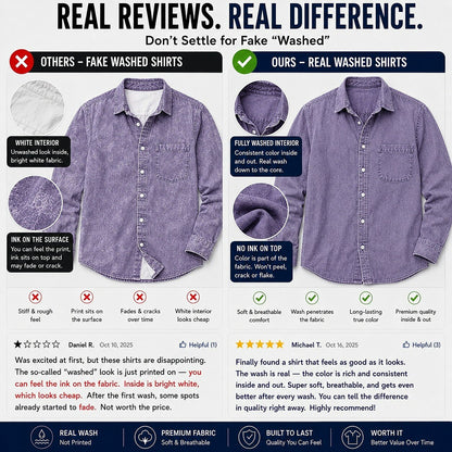 SoftFade Washed Denim Pocket Shirt