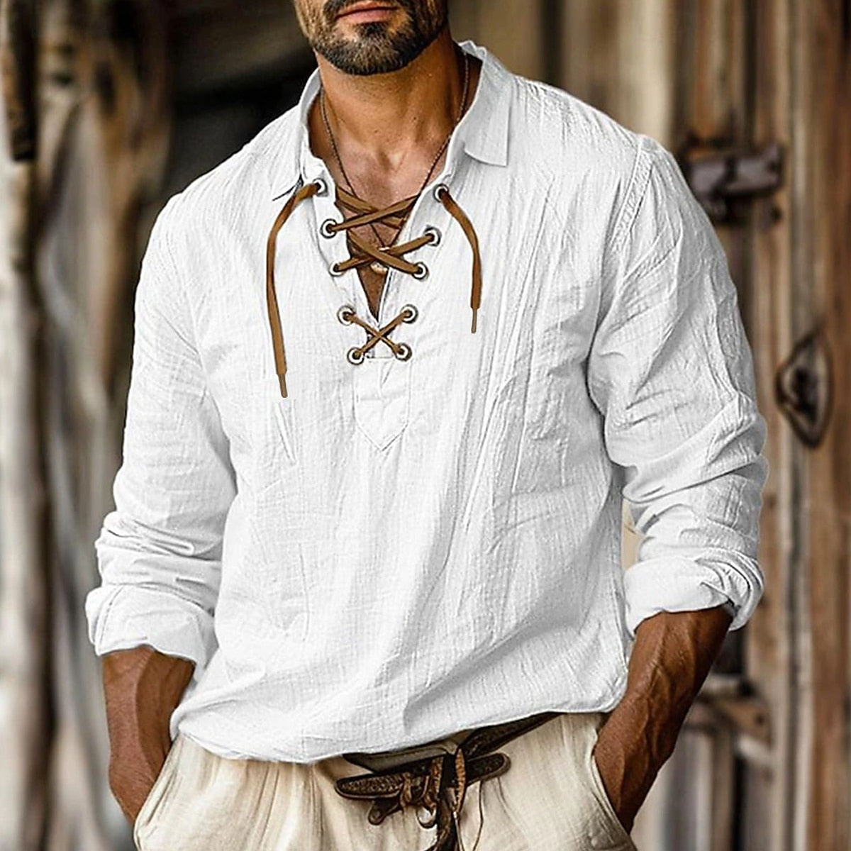 Lightweight Linen Shirt - Perfect for Beach & Vacation
