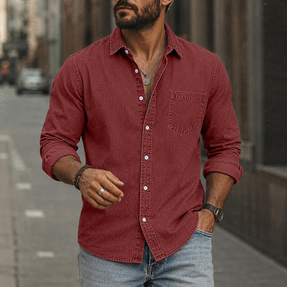 Soft Washed Cotton Casual Shirt