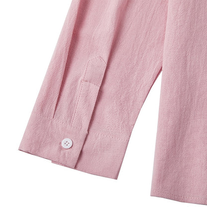 Men's Linen Summer Shirt - Casual Button-Up for Everyday Comfort