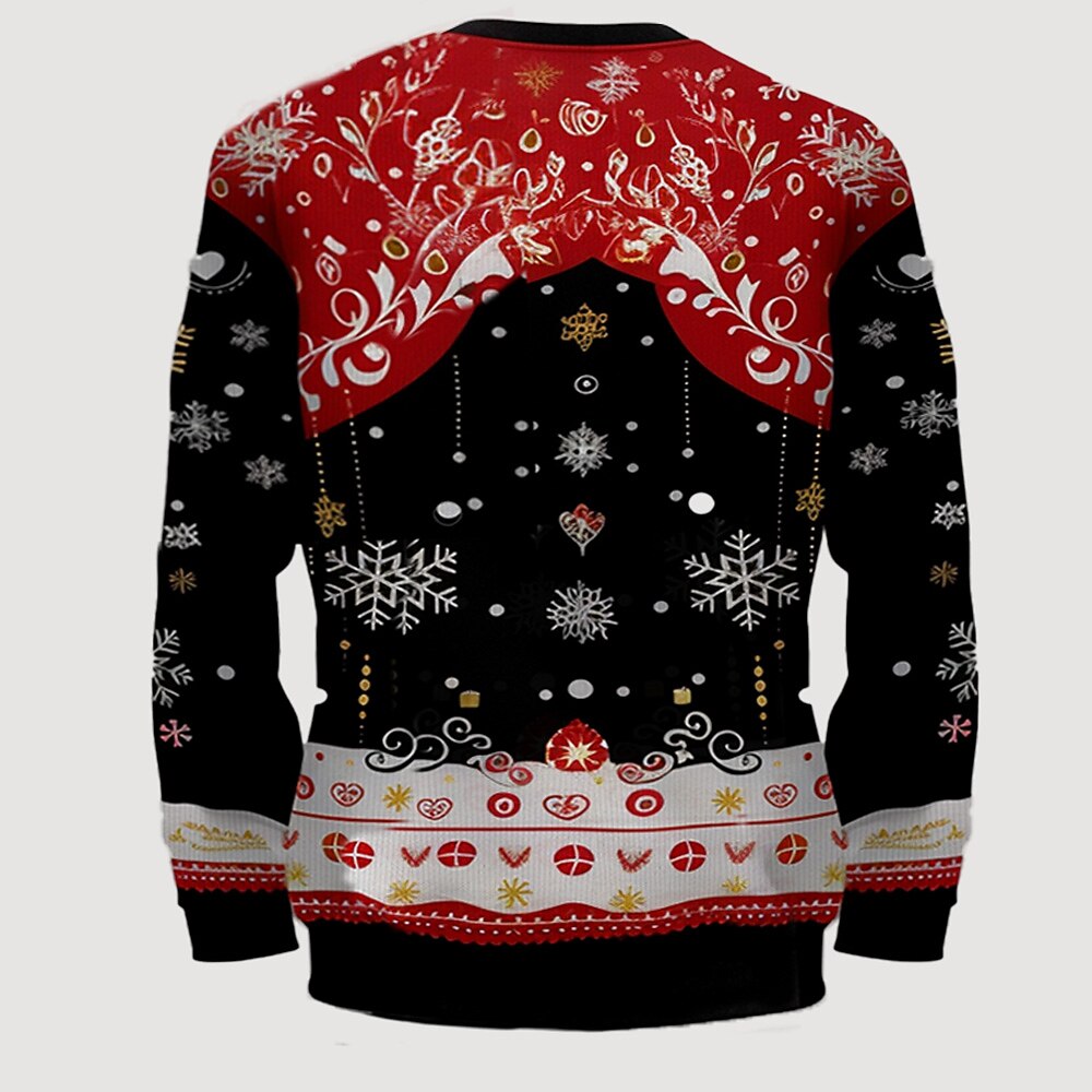 Merry Christmas Tree Graphic Sweatshirt