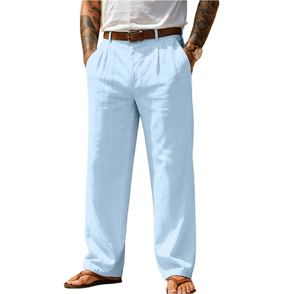 Men's Cotton Linen Baggy Pants