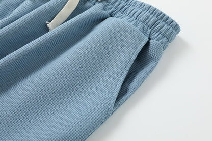 Men's Casual Waffle Pants -Daily Outdoor Sports Wear