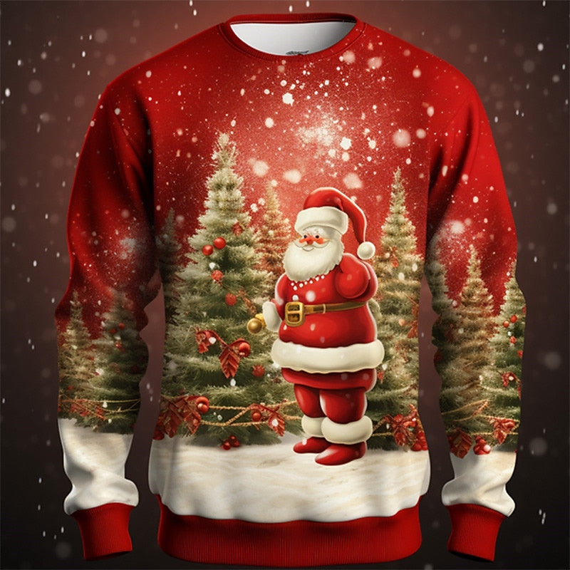 Christmas Golf Playful Sweatshirt