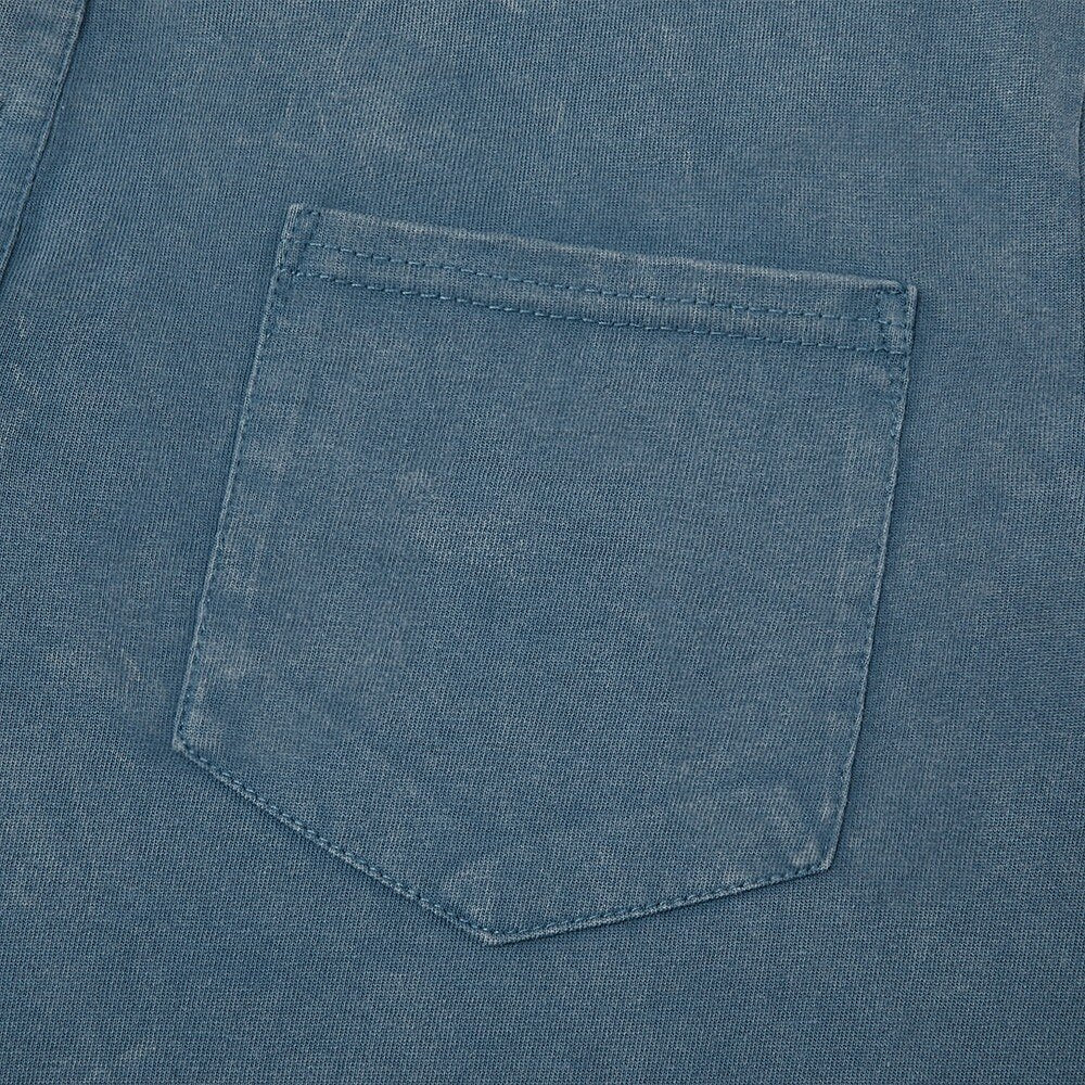 Broken-In Cotton Polo Shirt