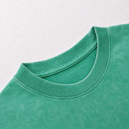 Vintage Washed Palm Tree Graphic T-Shirt