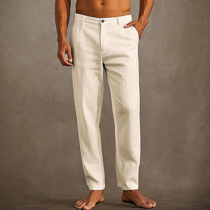 Summer Cotton Linen Pants - Everyday Comfort for Men