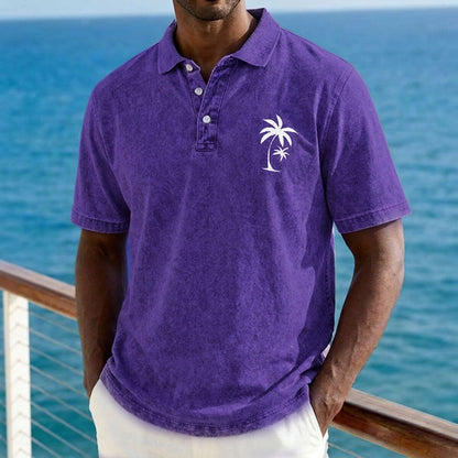 Soft Washed Cotton Polo Shirt