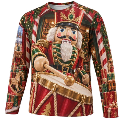 Men's Nutcracker Festive Long Sleeve Tee