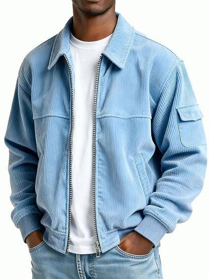 Classic Textured Corduroy Jacket