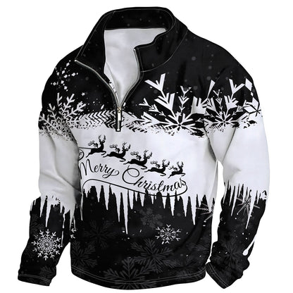 Christmas Festive Print Sweatshirt