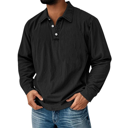 Comfort Washed 100% Cotton Polo Shirt