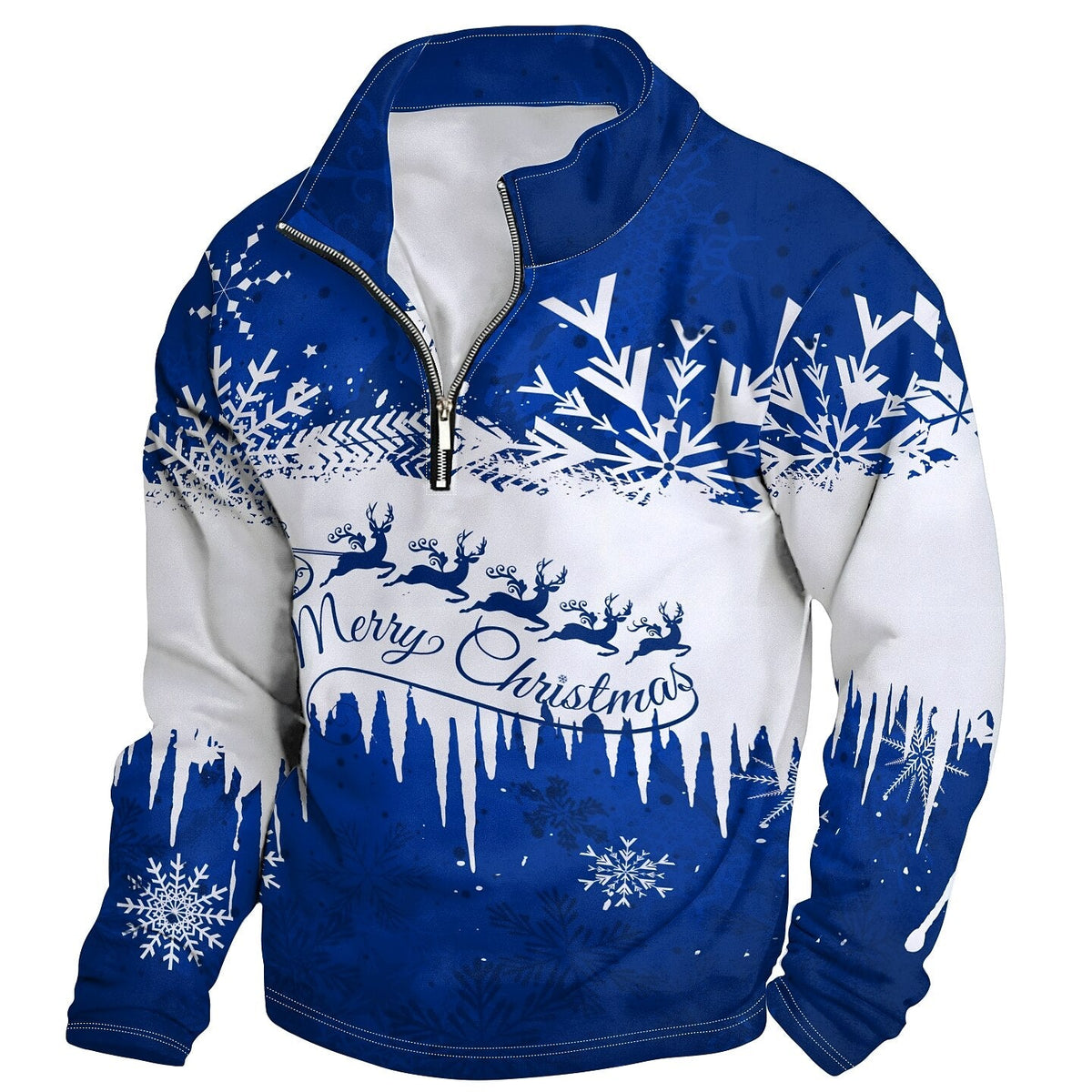 Christmas Festive Print Sweatshirt