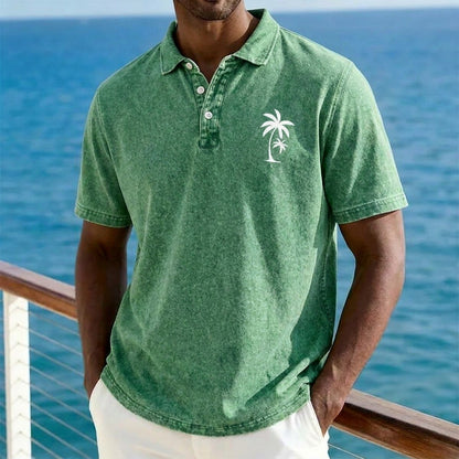 Soft Washed Cotton Polo Shirt