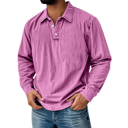 Comfort Washed 100% Cotton Polo Shirt