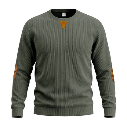 Soft Textured Corduroy Sweatshirt