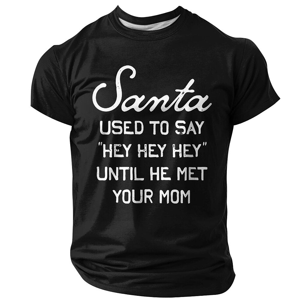 Christmas Santa Met Your Mom Tee