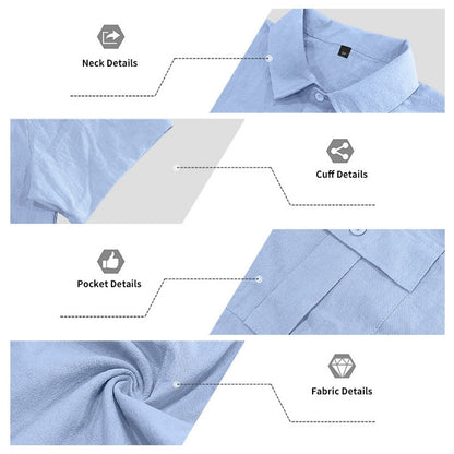 Cotton Linen Set-Shirt and Pants