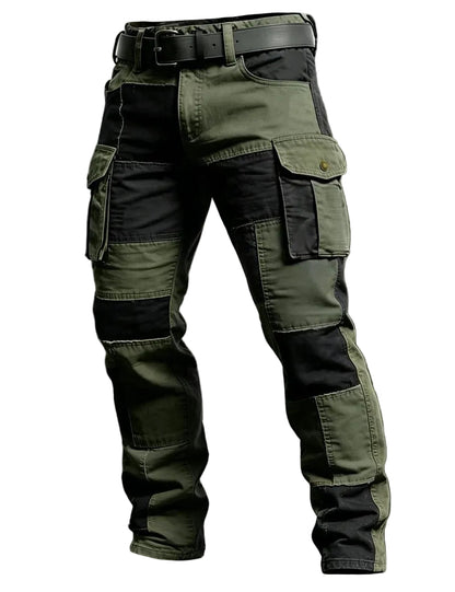 Men's Textured Tactical Cargo Comfort Pants