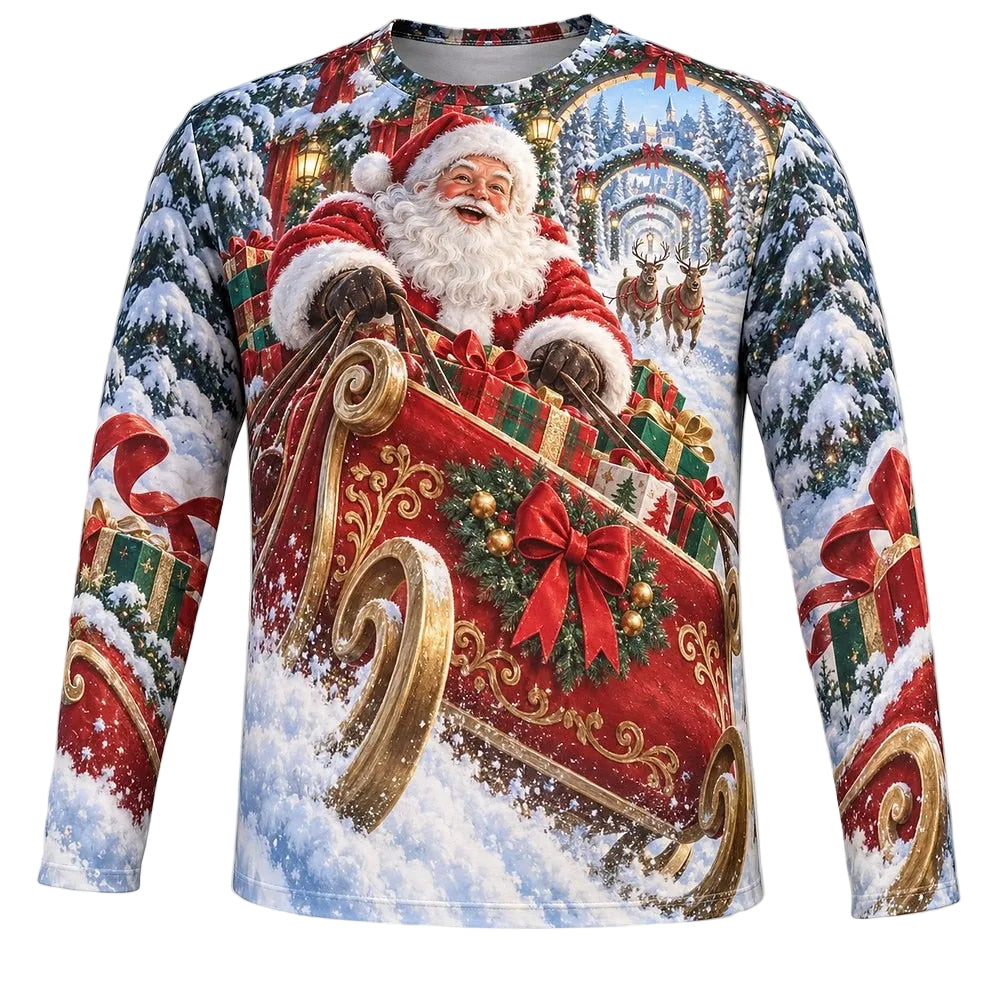 Men's Santa Claus Classic Long Sleeve Tee