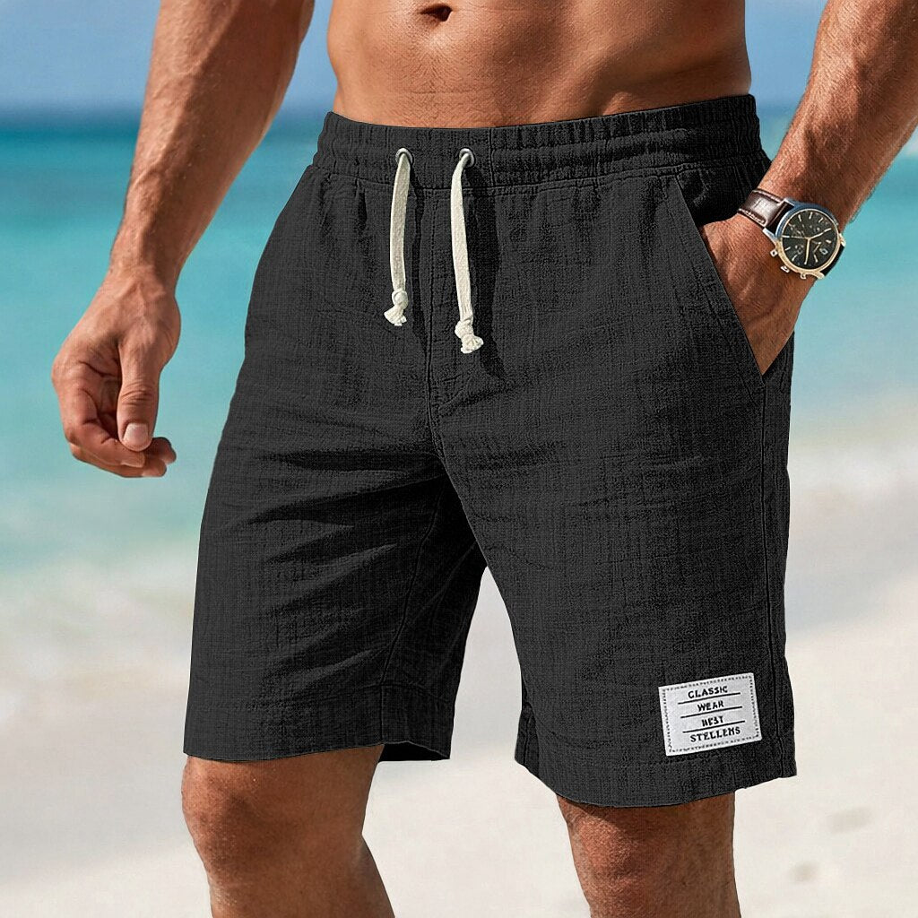 Summer Beach Linen Shorts