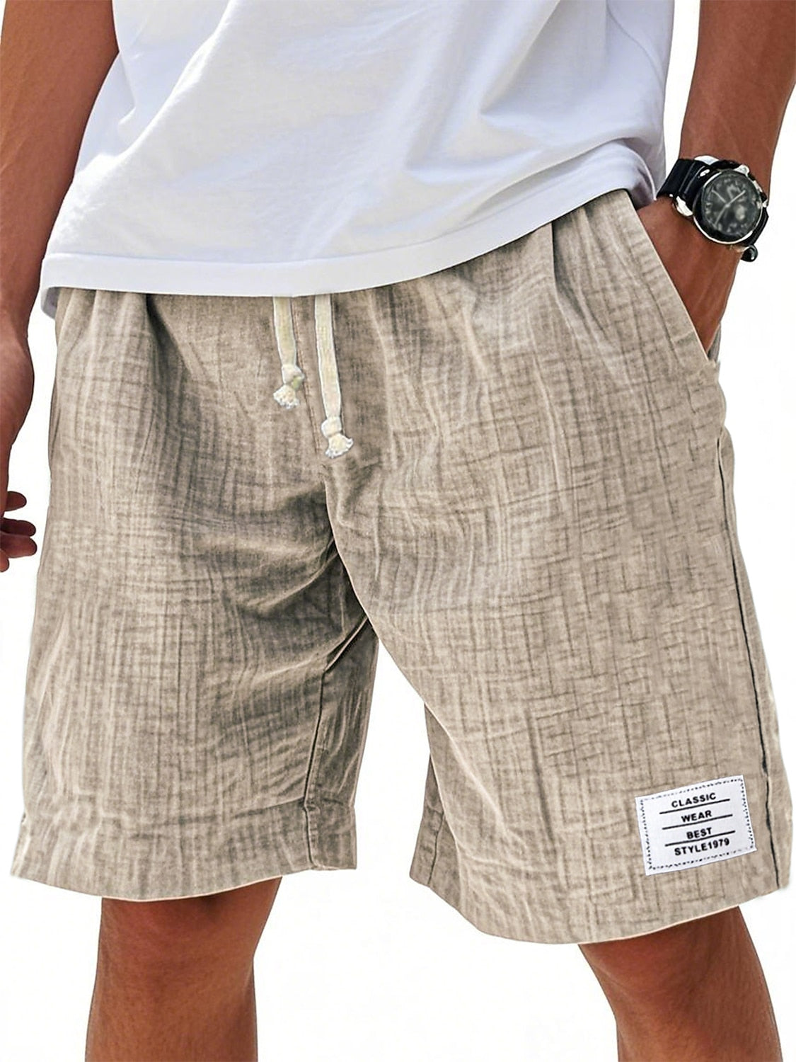 Breathable Cotton Linen Shorts