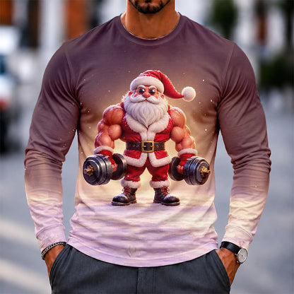 Funny Santa Claus Holiday Tee