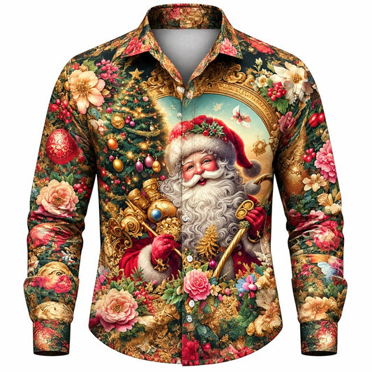 Men's Christmas Graphic Holiday Shirt