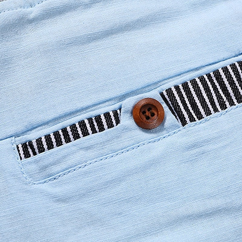 Cotton Linen Baggy Pants