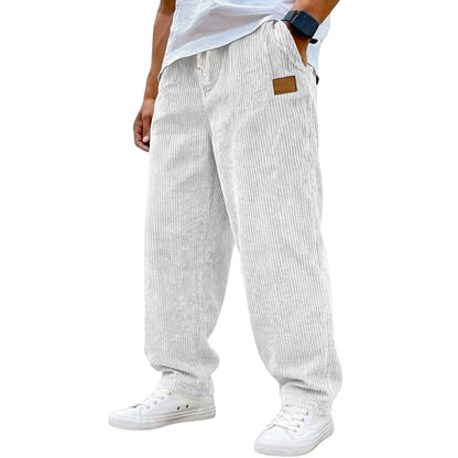 Men's Straight Leg Corduroy Pants