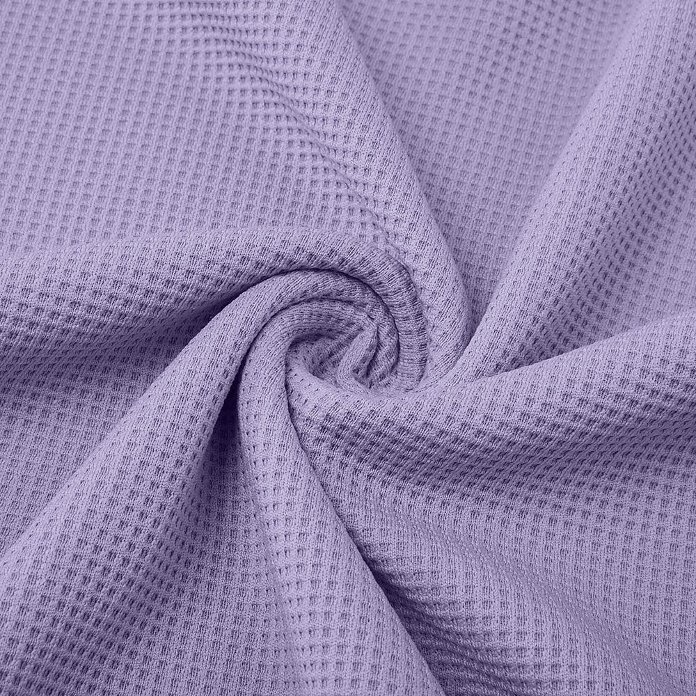 Textured Waffle Polo Shirts