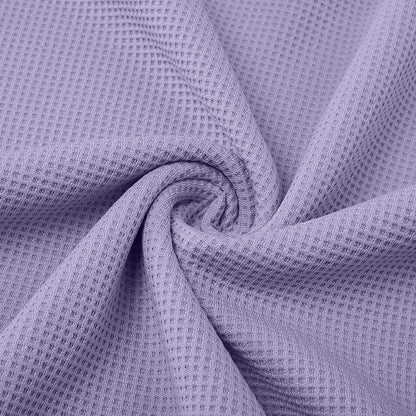 Textured Waffle Polo Shirts