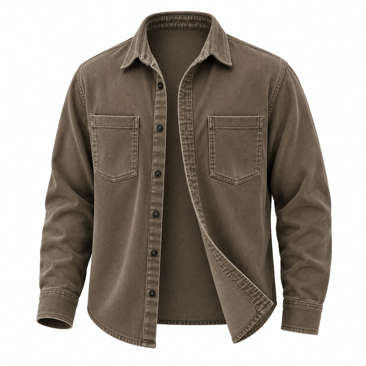 Soft Corduroy Button Up Shirt