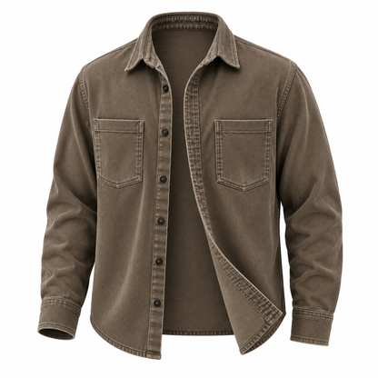 Soft Corduroy Button Up Shirt
